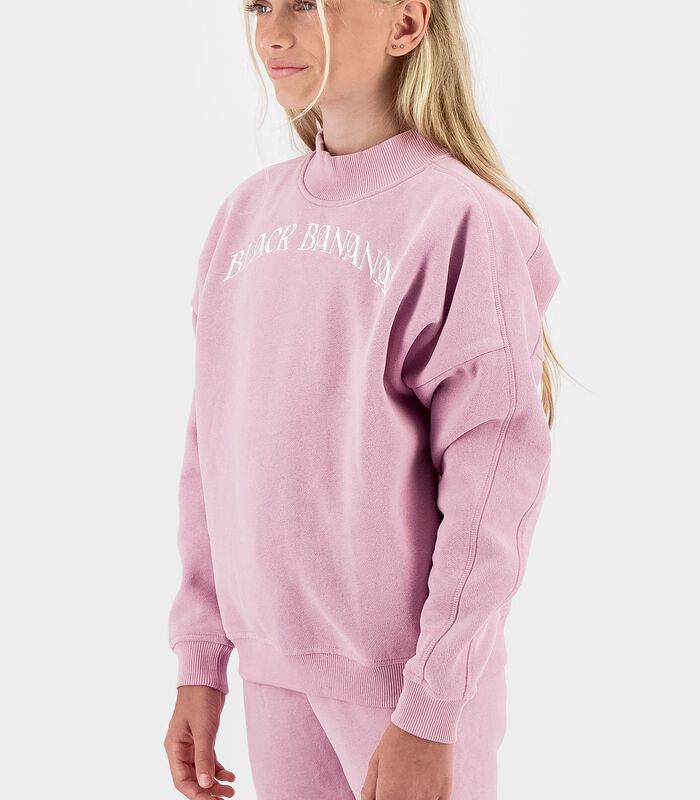 Jr Grl Blossom Sweater, Roze image number 2