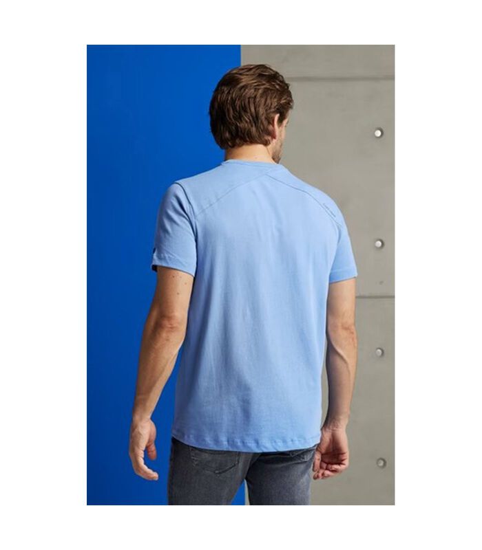 T-Shirt Borstzak Blauw image number 2