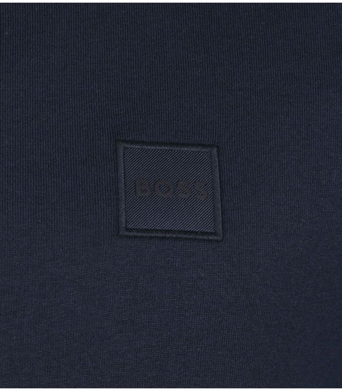 Hugo Boss T-shirt Tales Responsable Bleu Foncé image number 2
