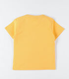 T-shirt met korte mouwen, geel image number 3