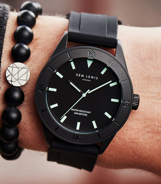 Thames Diver Horloge zwart SL1100065