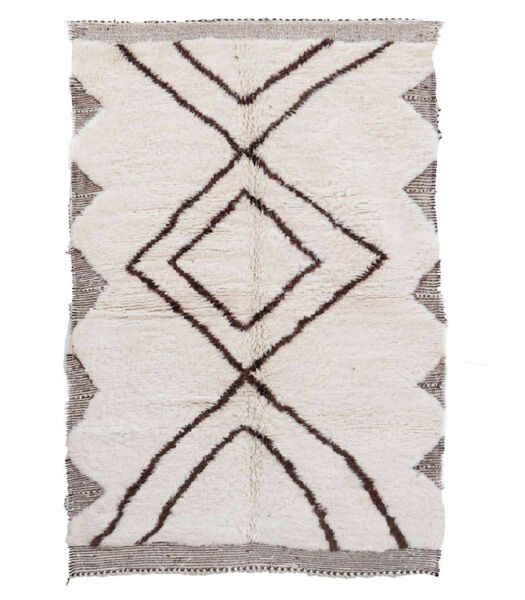 Marokkaans berber tapijt pure wol 158 x 249 cm