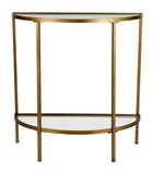 Goddess Sidetable - Metaal - Antique Brass - 75x37x75 image number 0