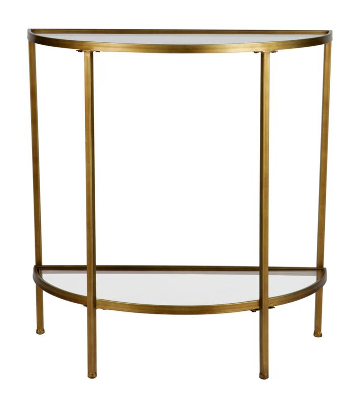 Goddess Sidetable - Metaal - Antique Brass - 75x37x75 image number 0
