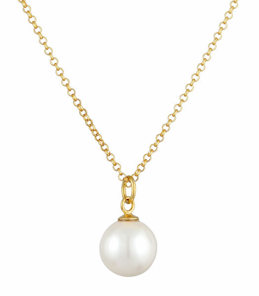 Collier Pendentif Femme Perles Classiques En Argent Sterling 925