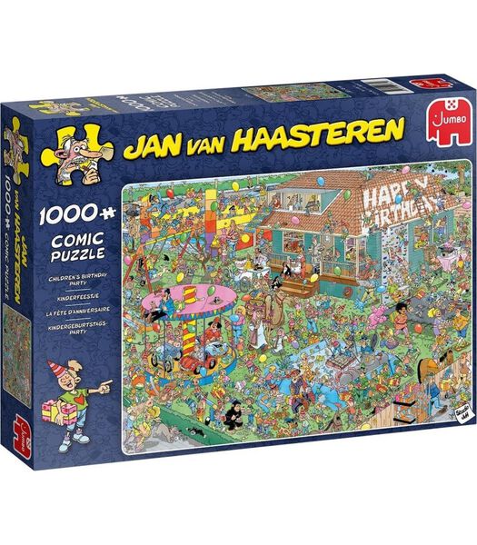 puzzel Jan van Haasteren Childrens Birthday Party - 1000 stukjes
