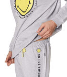 Pyjama pantalon et haut Family Smiley image number 3