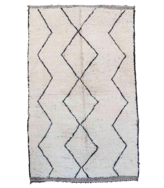 Marokkaans berber tapijt pure wol 141 x 239 cm