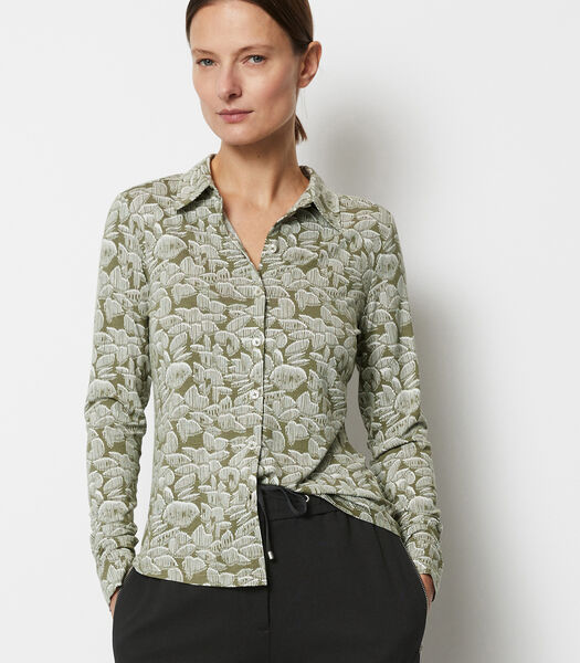 Jerseyprint blouse regular