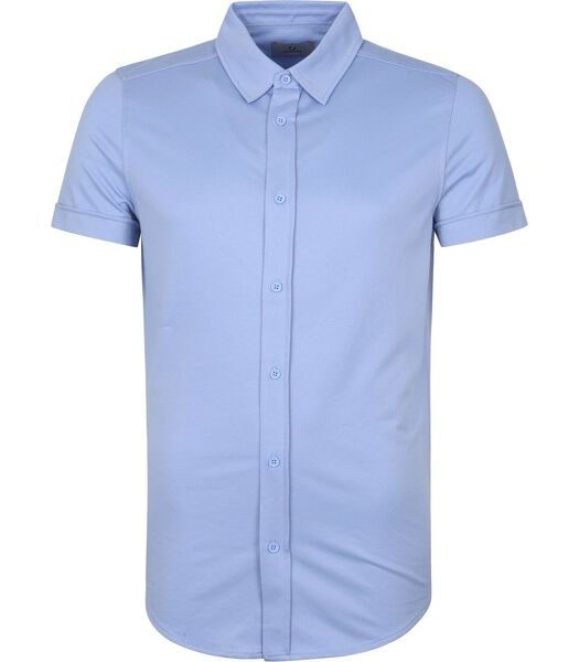 Prestige Earl Short Sleeve Overhemd Lichtblauw