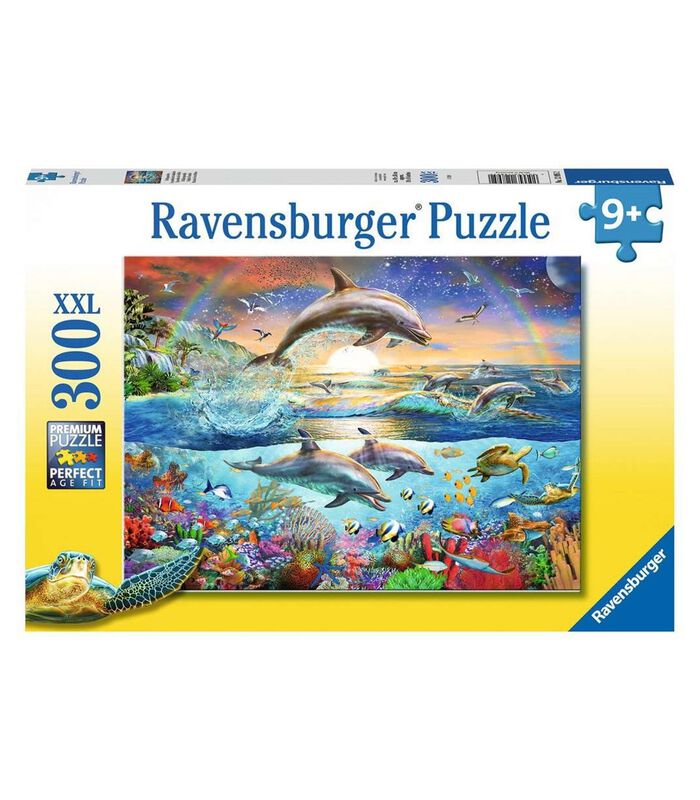 puzzel Dolfijnenparadijs - 300 stukjes image number 1