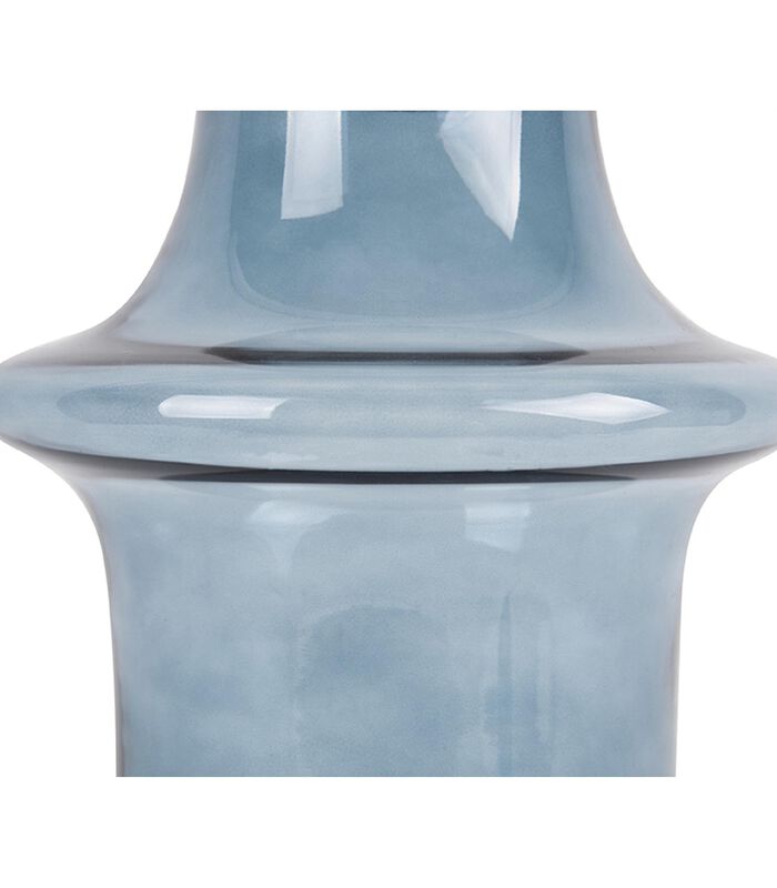 Vase Prestige - Verre bleu foncé - Grand - 20x27cm image number 2