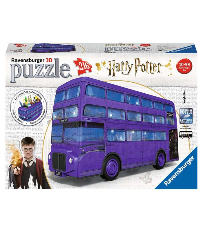 3D Puzzel Harry Potter Bus image number 2