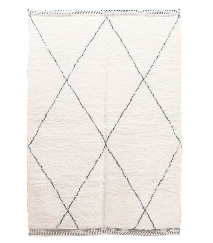 Marokkaans berber tapijt pure wol 214 x 323 cm image number 0