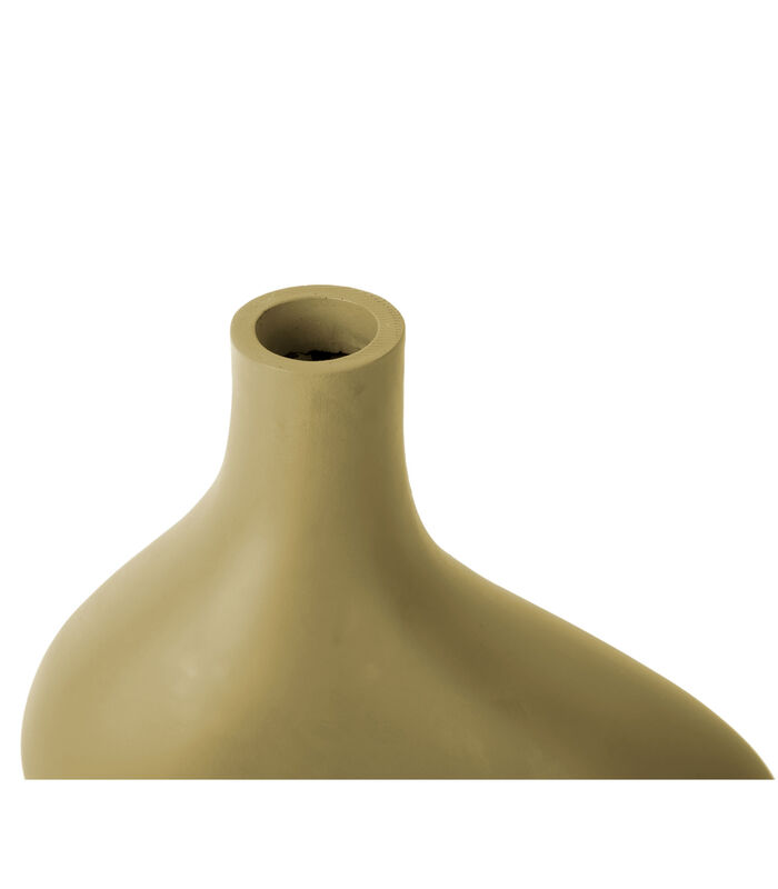 Vase déco Organic Curves - Brun - 15,5x8x30,5cm image number 3