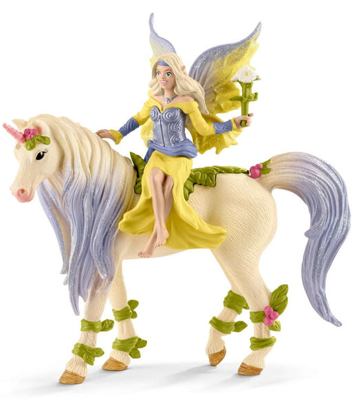 bayala Fairy Sera with blossom unicorn