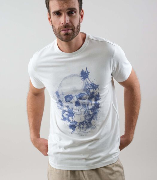 THISTLE - Heren t-shirt met distelschedel