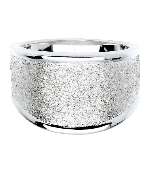 Ring Dames Basis Mat Statement Trend In 925 Sterling Zilver