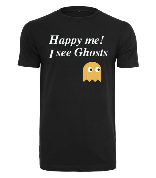 Dames-T-shirt met korte mouwen Happy Me I See Ghosts