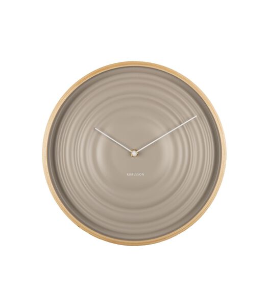 Horloge murale Scandi Ribble - Gris - Ø31cm