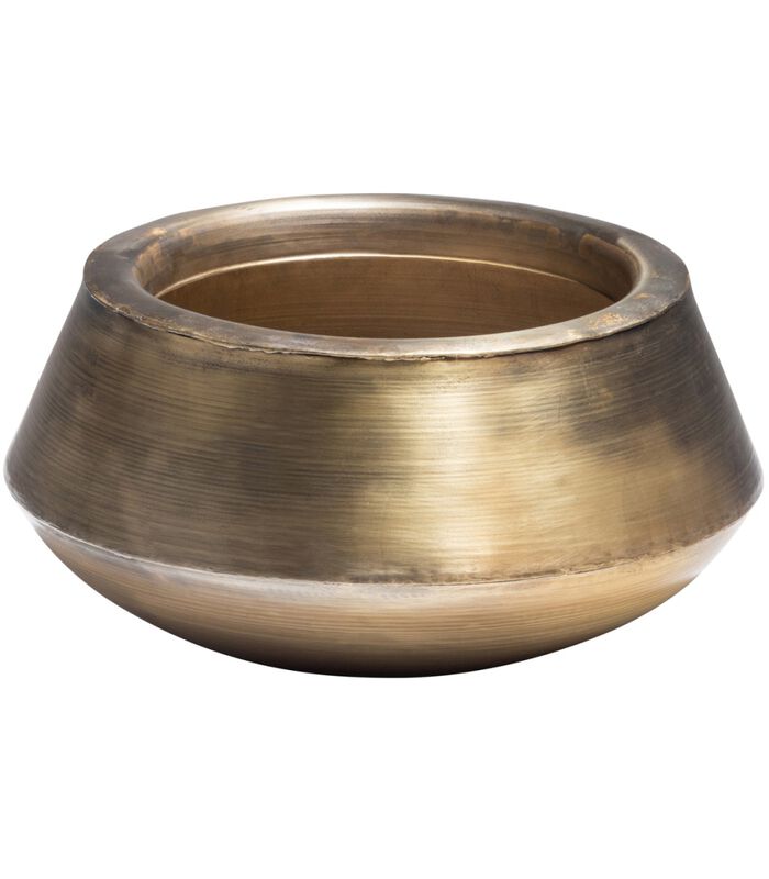 Bowl - Metal - Brass - 18x36x36  - Ezio image number 0