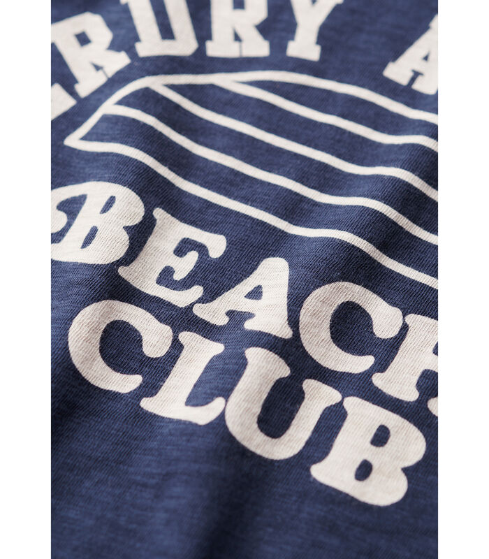 Dames-T-shirt met contrast Athletic Essentials Beach image number 4