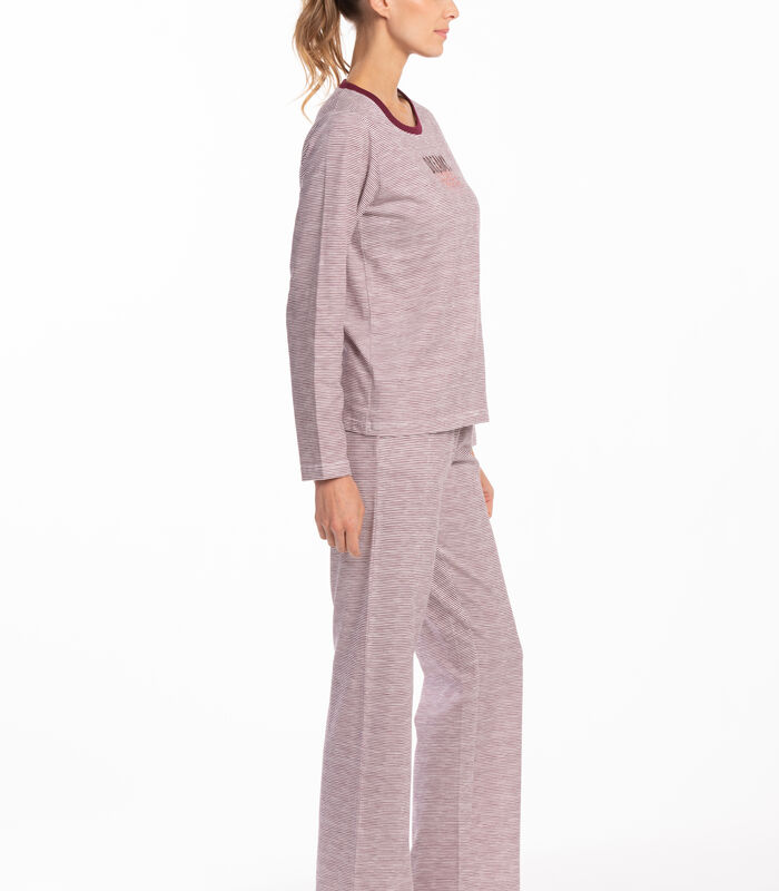 Pyjama lange mouwen lange broek SANNA image number 2