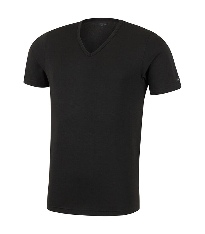Heren V-hals thermo Anti-Cold T-shirt image number 2