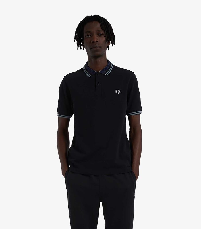 Polo Fred Perry Noir image number 3