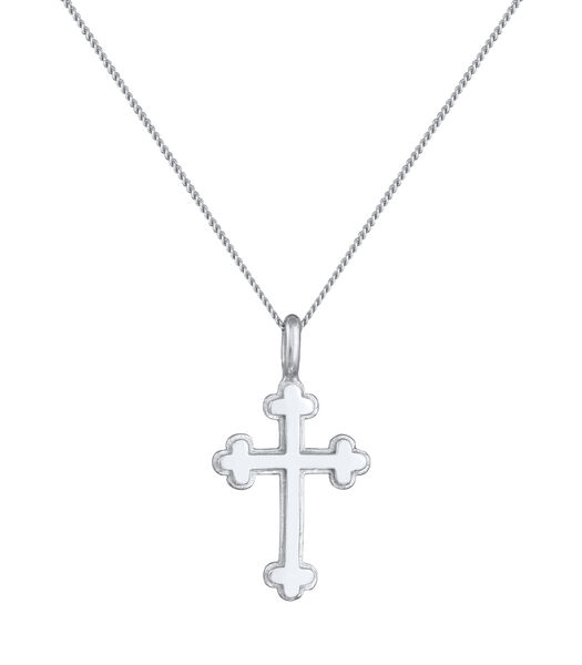 Collier Pendentif Femmes Croix Symbole Religion En Argent Sterling 925