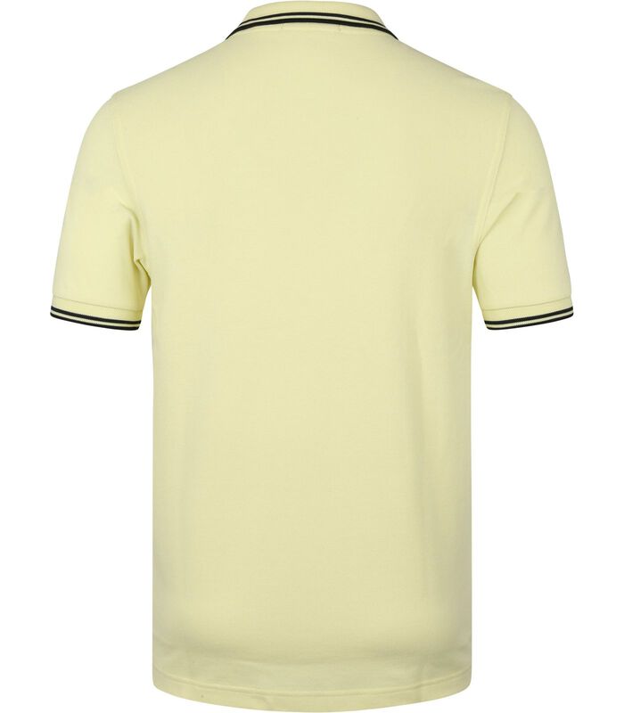 Fred Perry Polo M3600 Tipped Geel image number 2