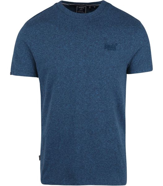 Classic T-Shirt Donkerblauw Blauw