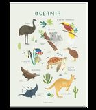 Affiche seule animaux de l'Océanie Living earth, Lilipinso image number 0