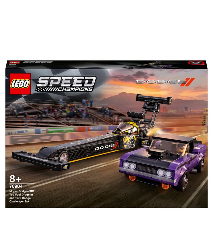 Speed Champions 76904 Set Dragster Muscle Car image number 0
