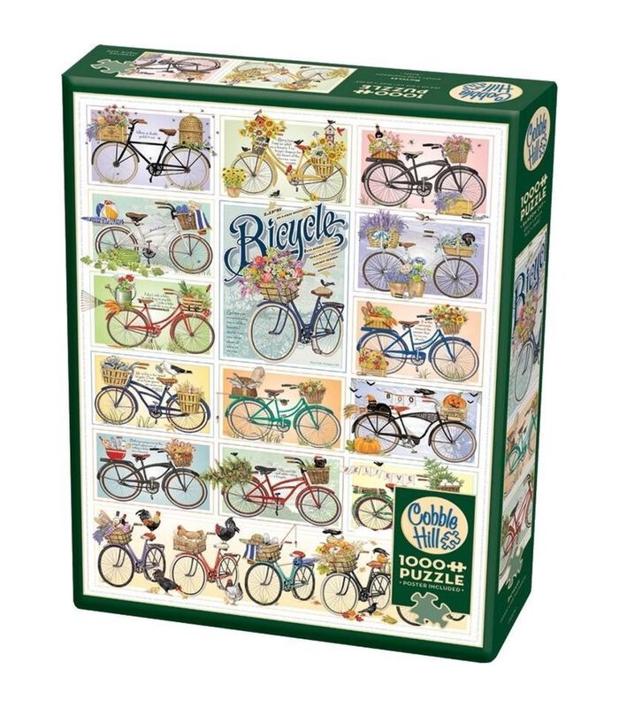 Puzzle  Bicyclettes - 1000 pièces image number 0