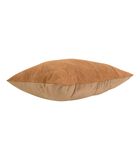 Coussin Ribbed - Marron chocolat - 60x35cm image number 1