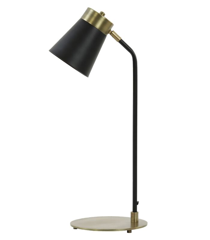Lampe De Bureau Braja - Noir - 22x20x55 cm image number 2