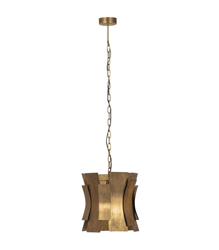 Suspension Lampe  - Métal - Antique Brass - 40x40x40  - Course image number 2