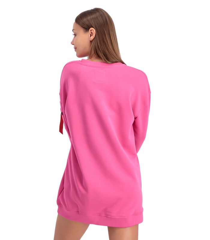 Sweatshirt lange oversized vrouw Basic image number 1