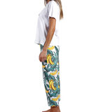 Pyjama pantalon palazzo t-shirt Sweet Banana image number 2