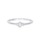Ring Elli Premium Ring Dames Solitaire Verloving Filigraan Met Topaas In 925 Sterling Zilver Verguld image number 1