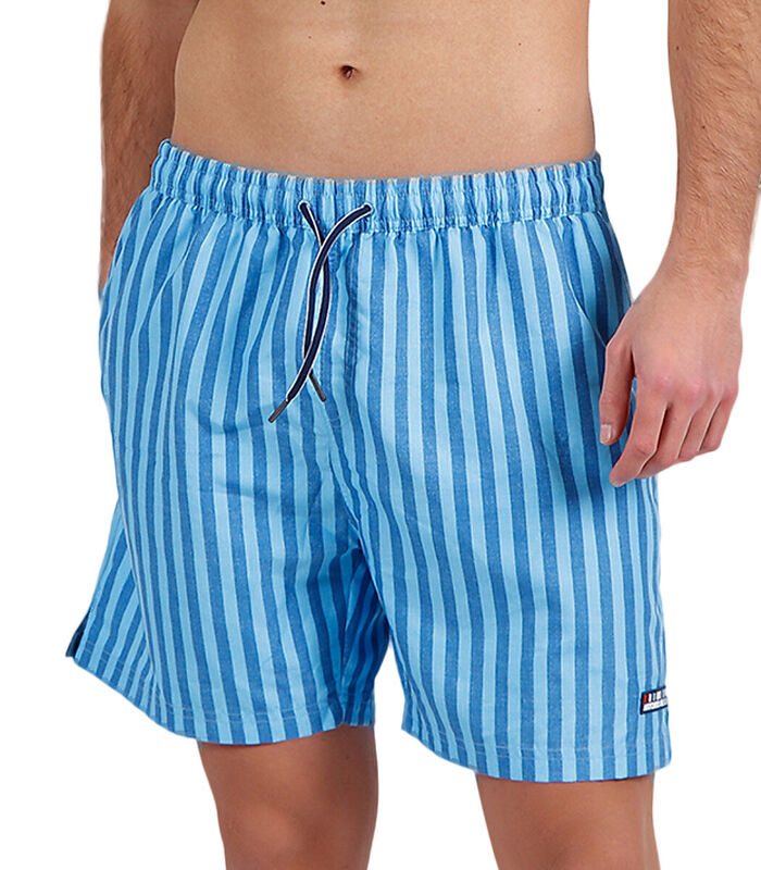 Zwemshort Stripes Antonio Miro blauw image number 0