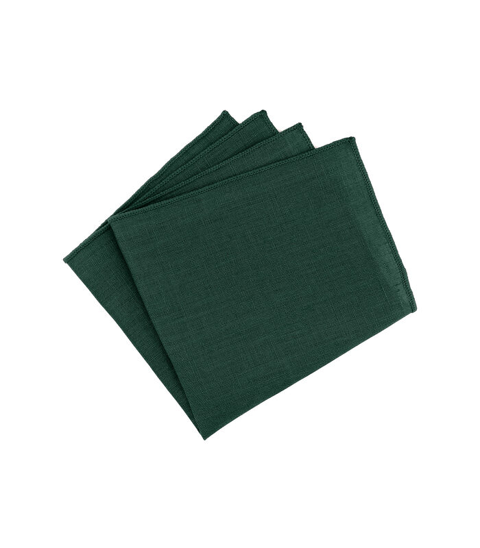 Linnen pochet groen fougere - PASTURE - Handgemaakt image number 0