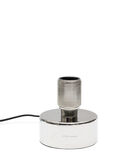 Tafellamp zilver, Lampenvoet - Lobby Loft Round Table Lamp - Aluminium image number 0