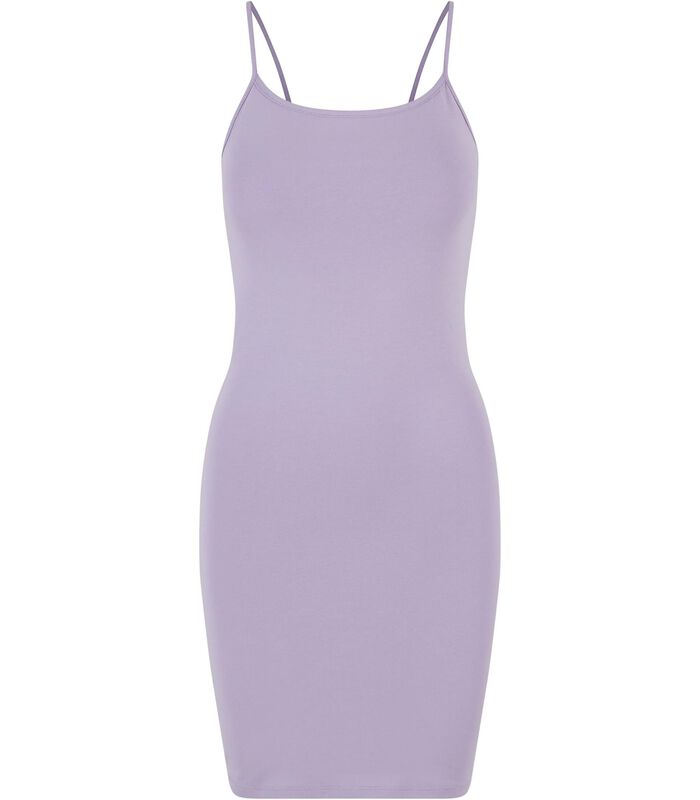 Slim-fit jurk van stretchjersey voor dames image number 0