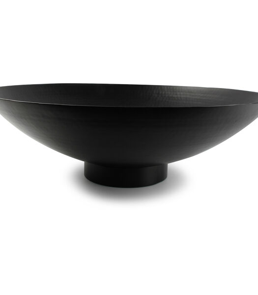Plat décoratif 59xH19cm noir Globe
