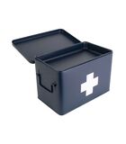 Boîte à pharmacie - bleu foncé - 31,5x19x21cm image number 4