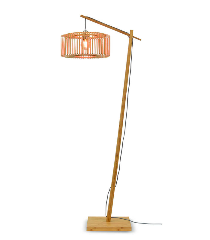 Vloerlamp Bromo - Bamboe - 68x40x176cm image number 0