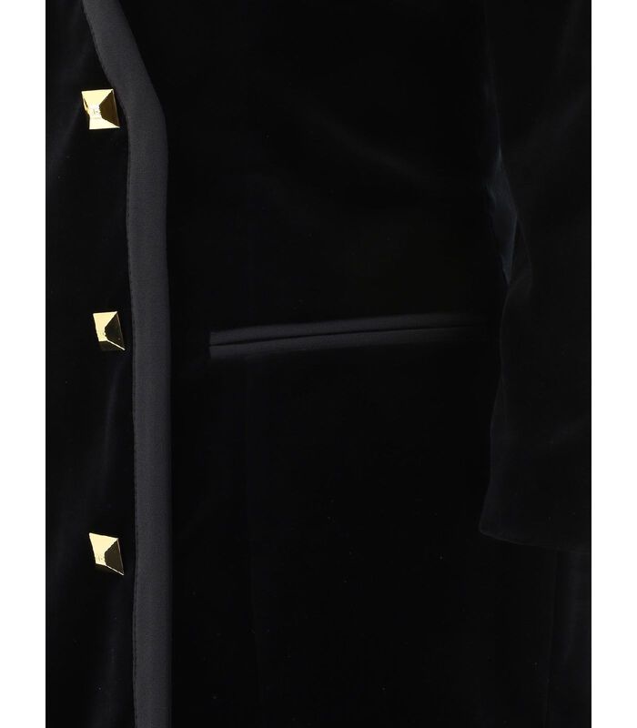 Noir Coton Robe image number 3