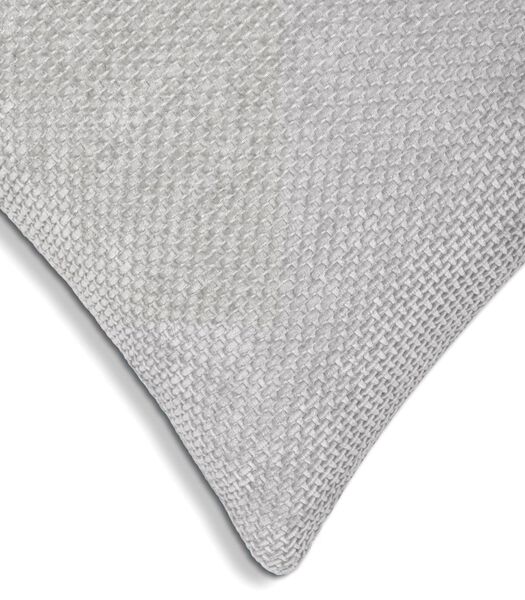Coussin Décoratif velours panama pillow cloud grey polyester